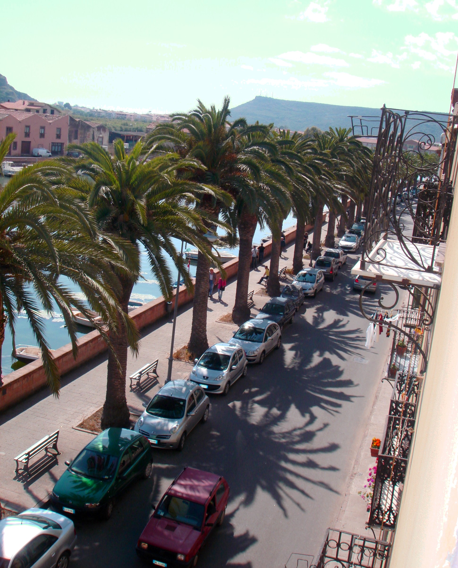 bosa41 View from Corte Fiorta, my hotel; Bosa