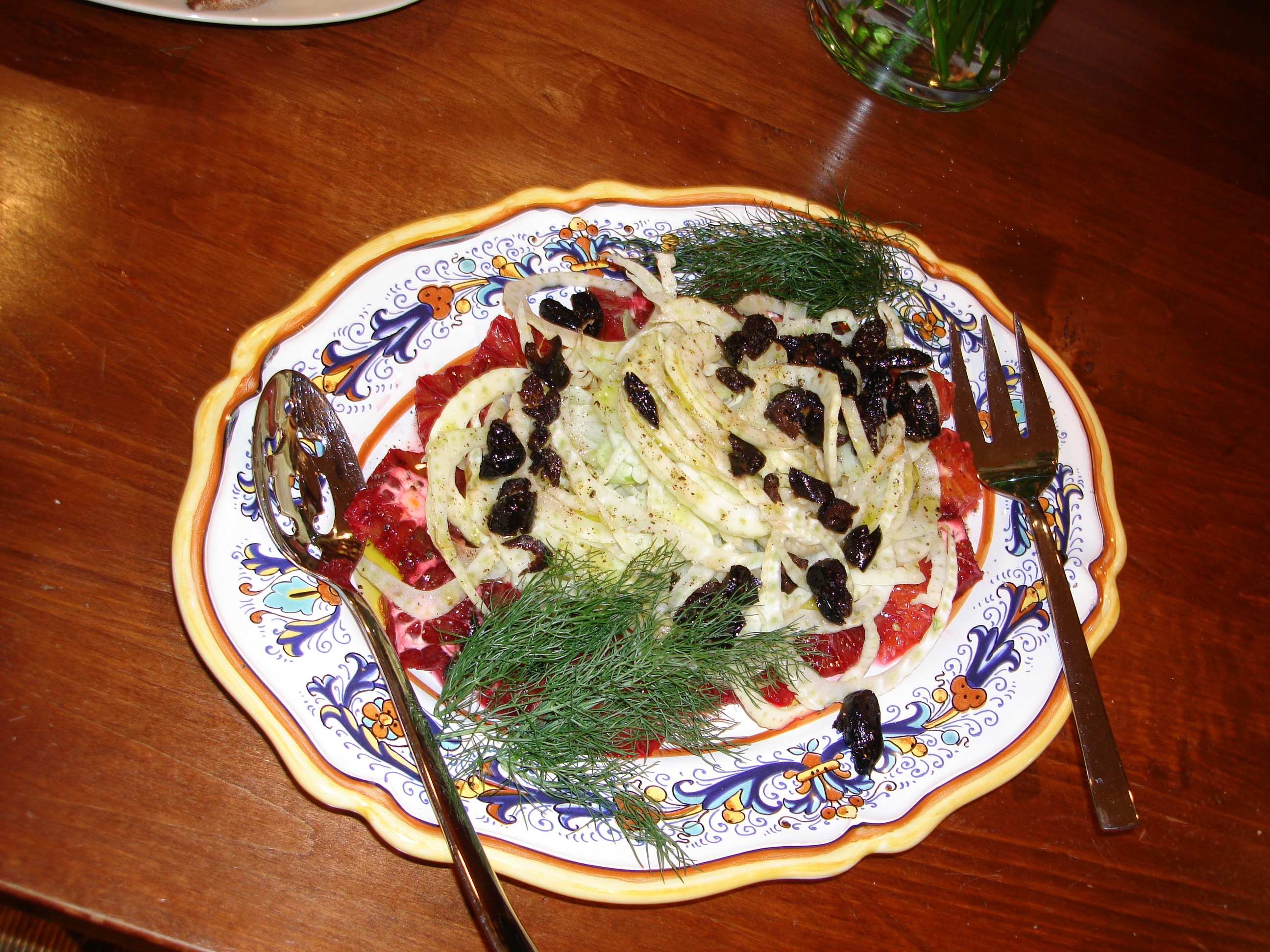 Orange, Fennel, and Black Olive Salad Orange, Fennel, and Black Olive Salad