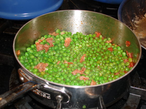 Pisella con Prosciutto di Parma: Sweet Peas Parma