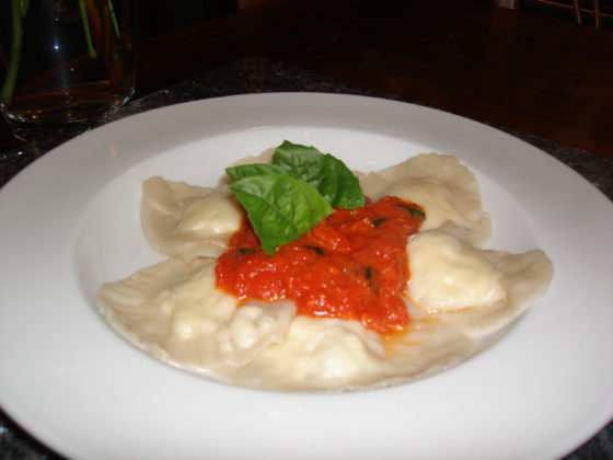 Ravioli of the Island of Capri: Ravioli Alla Caprese