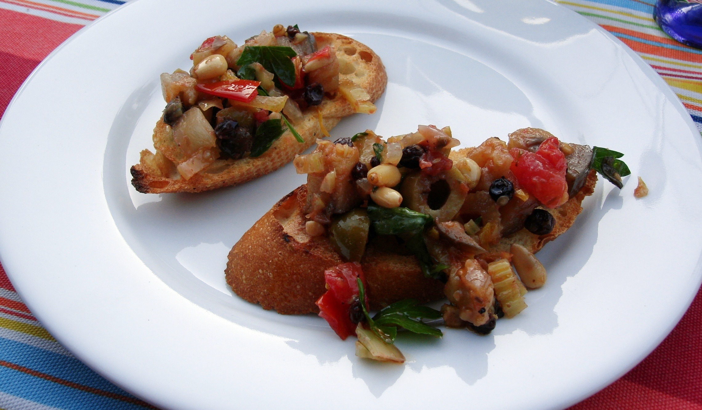 Bruschetta with Caponata Bruschetta with Caponata