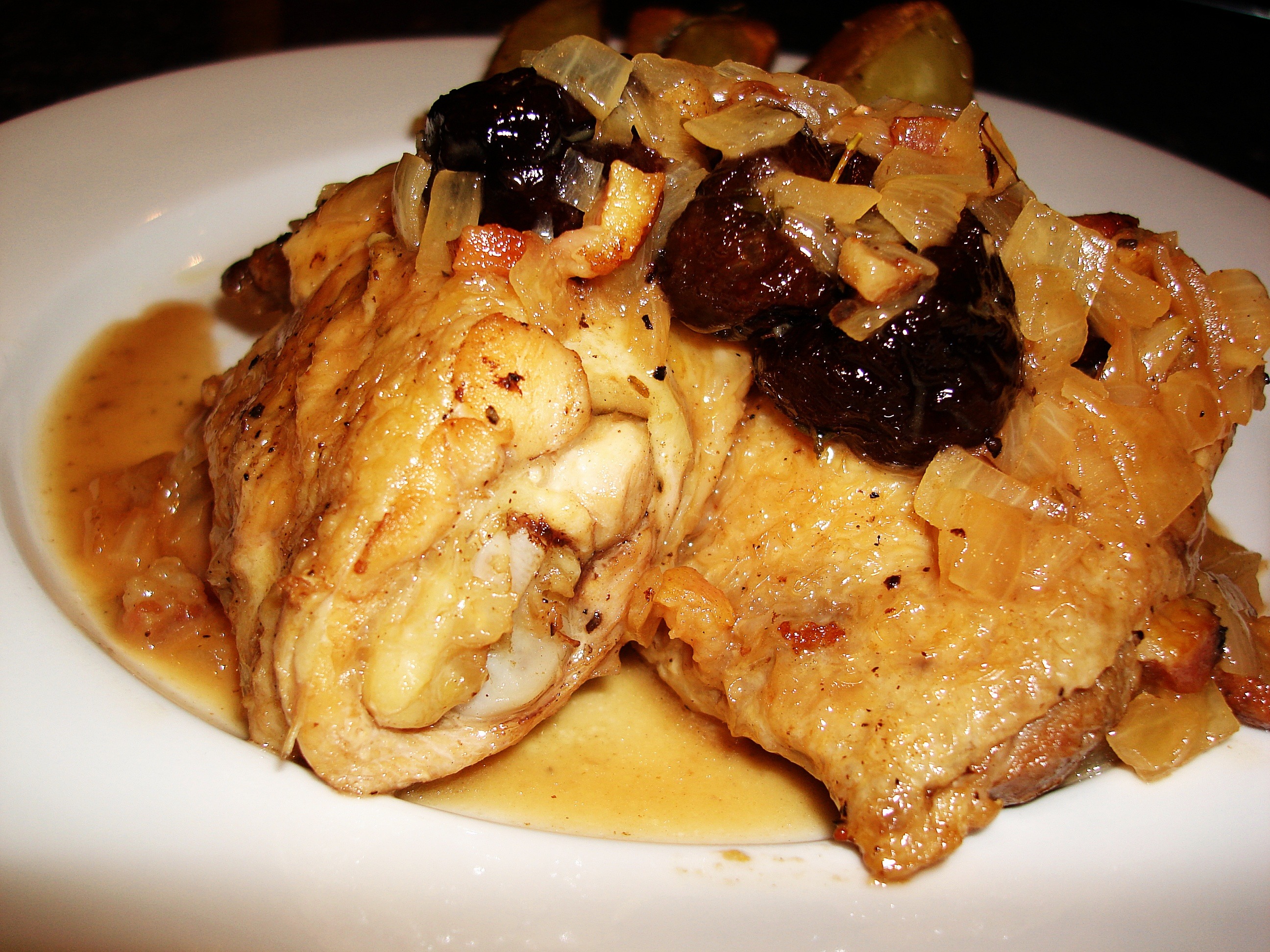 Chicken with Prunes: Pollo alle Prugne