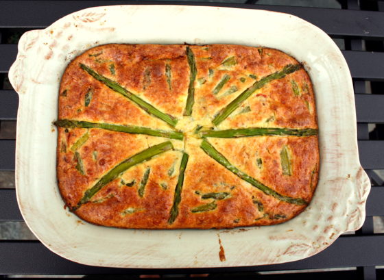 Asparagus, Pancetta and Sun-dried Tomato Frittata