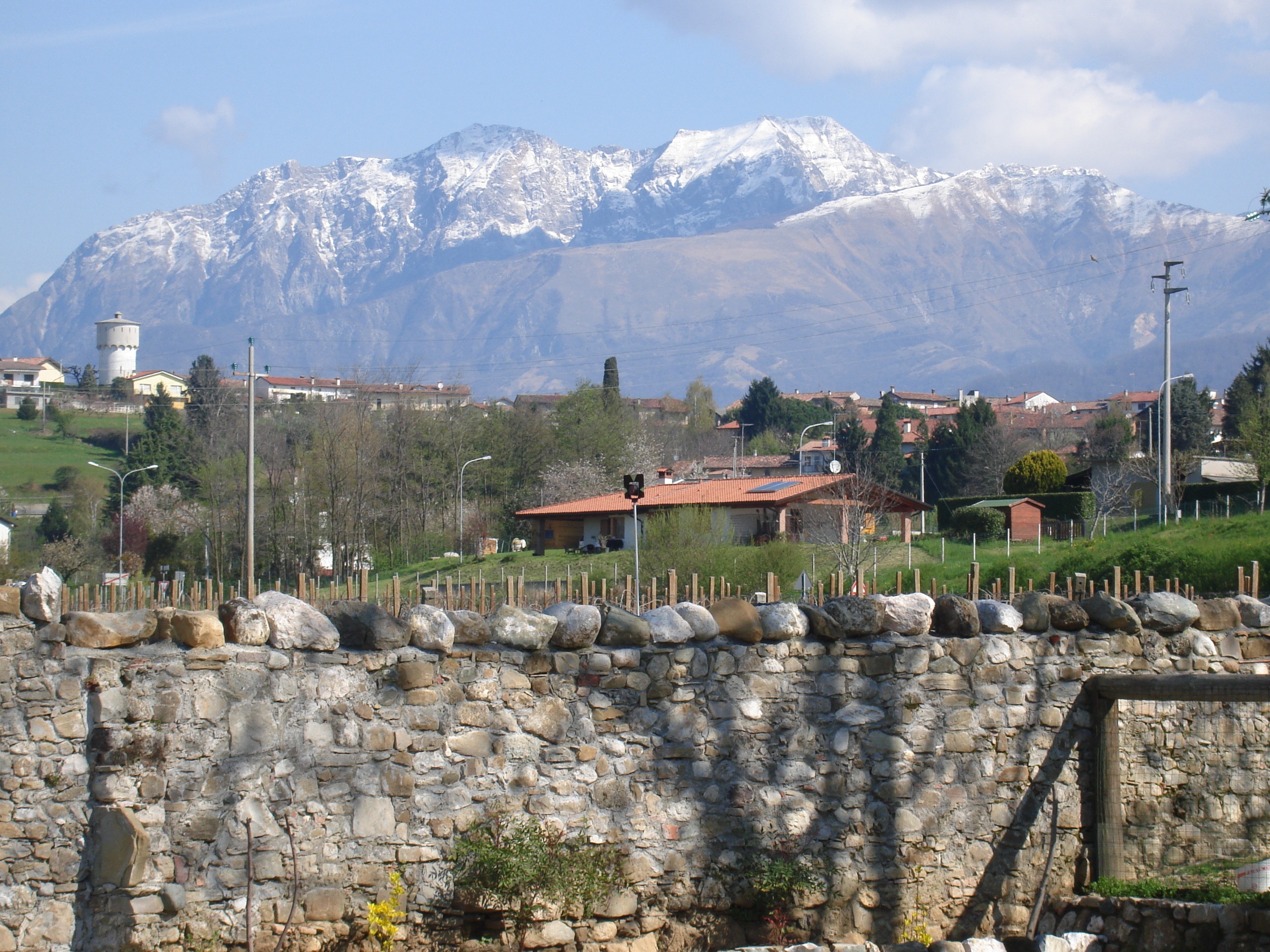 Mountains in the north of Friuli