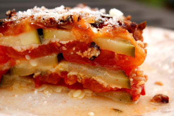 Summer Zucchini Tomato Torta