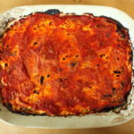Sunday Comfort Food – Baked Eggplant with Ricotta and Marinara Sauce