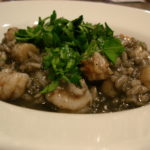 Seafood Ink Risotto (Risotto al nero di frutti di mare)
