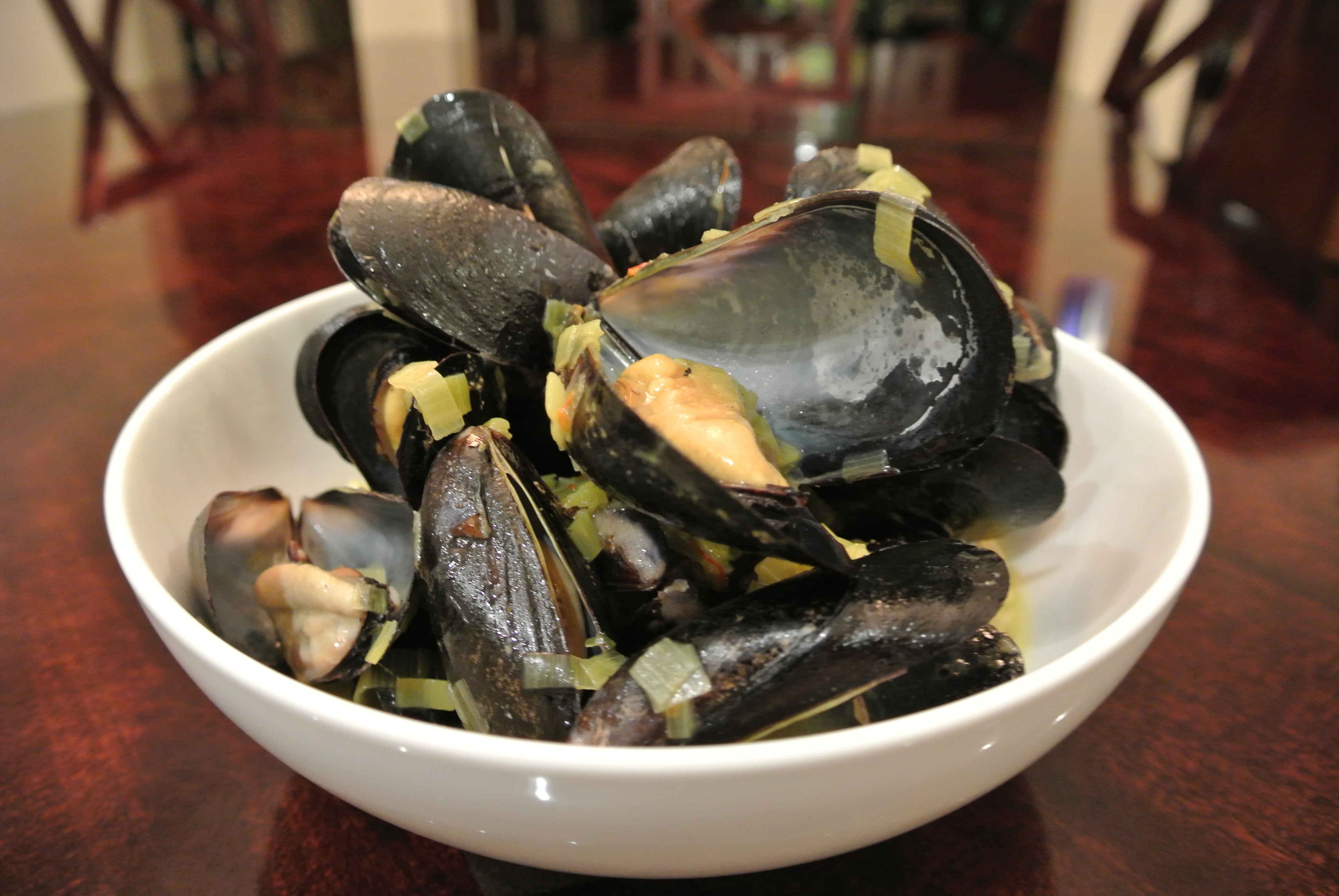 Mussels with Saffron
