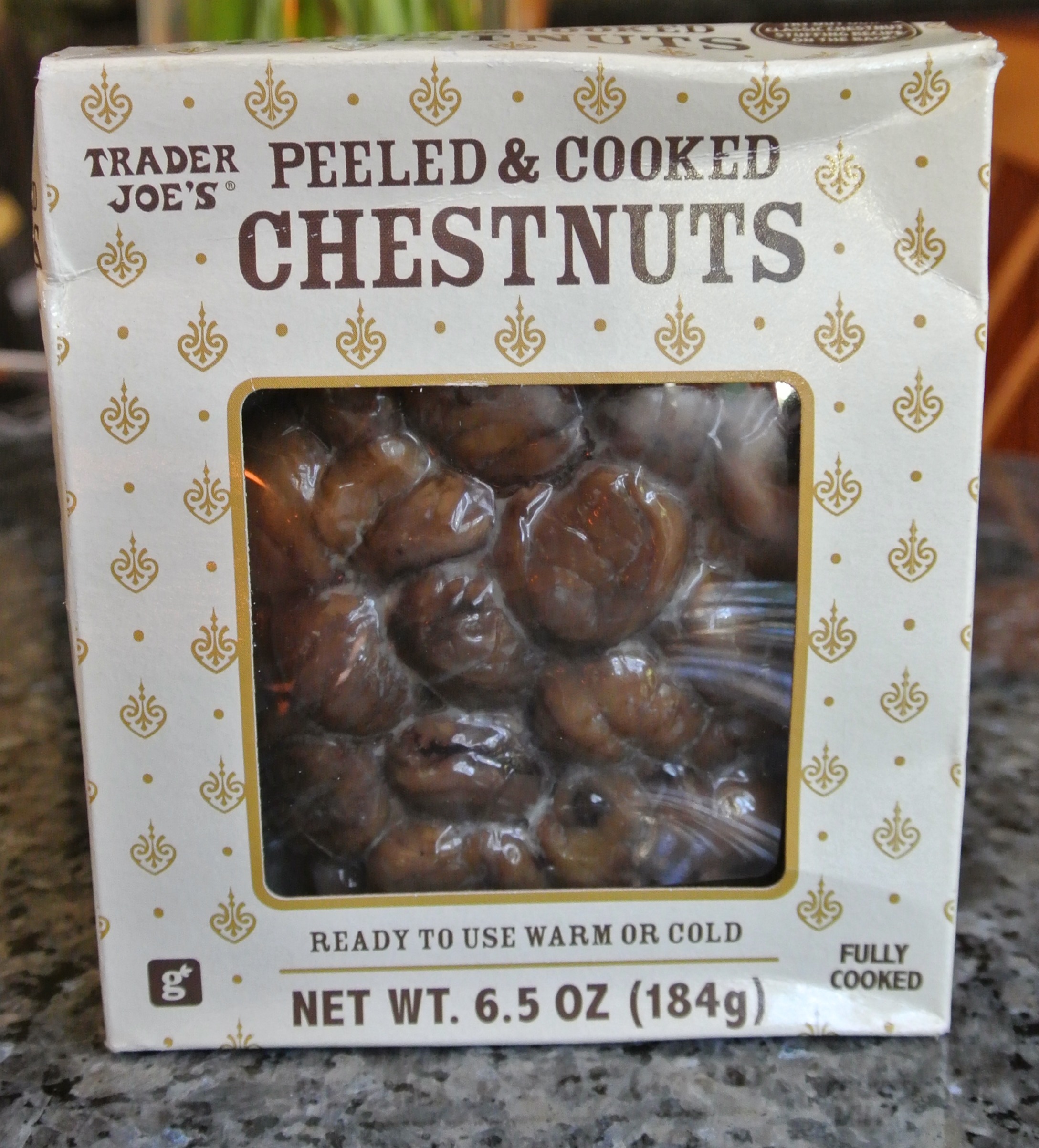 TJ's Peeled and Cooked Chestnuts