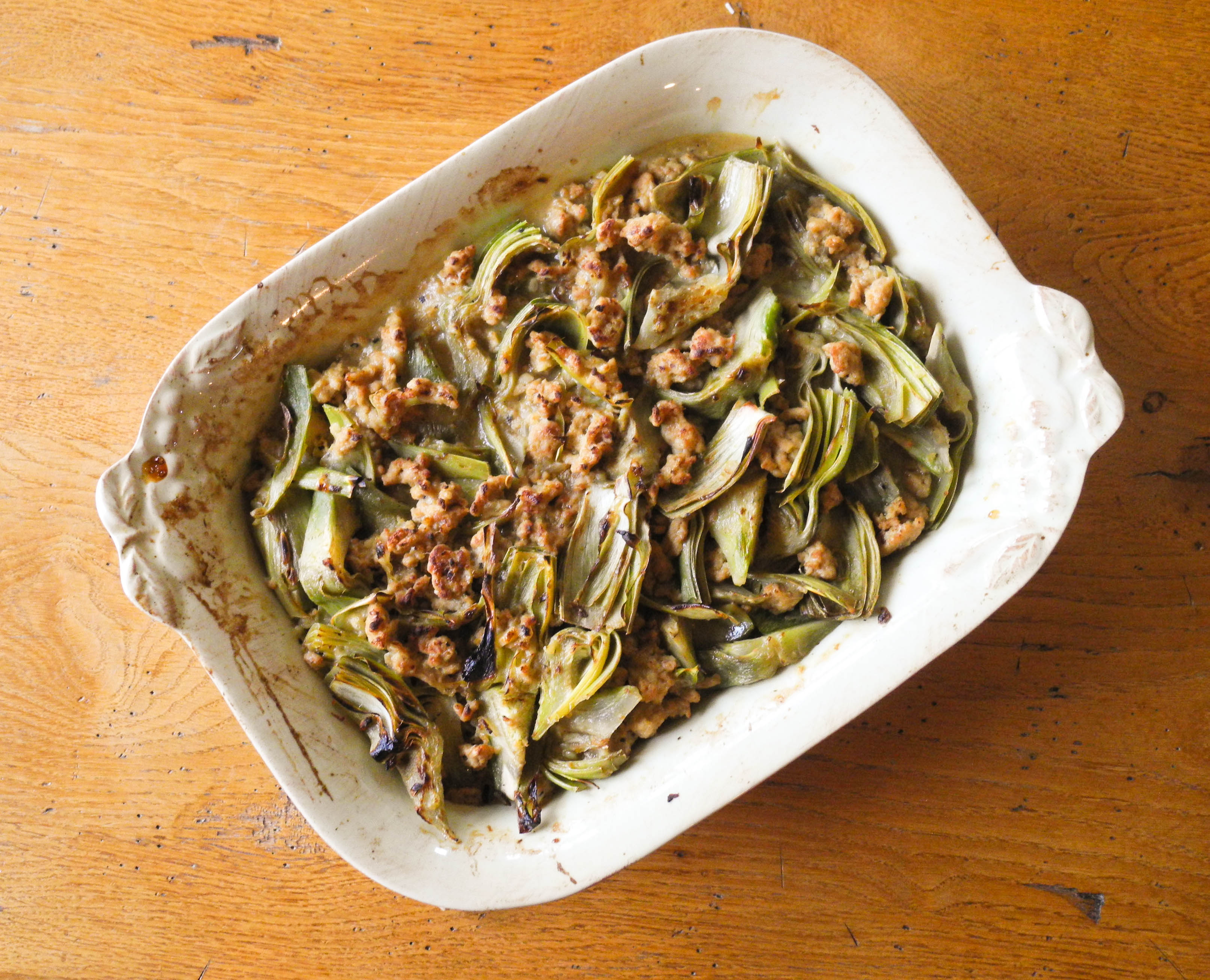 Artichoke and Chicken gratin1 (1 of 1)