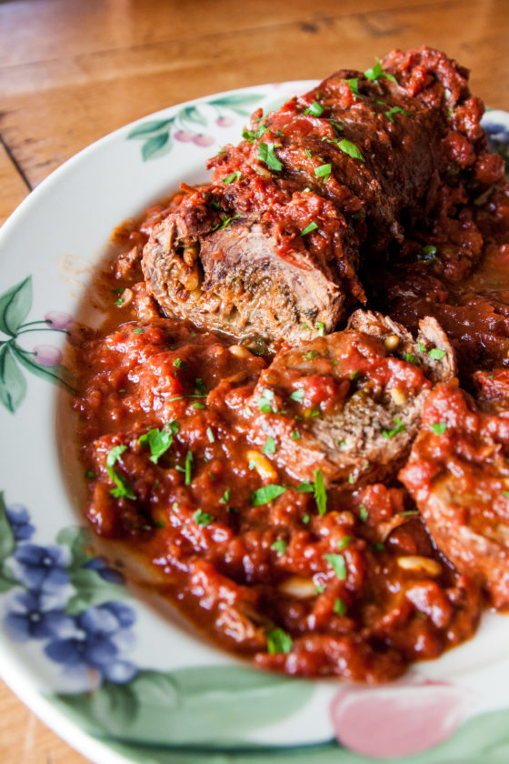 A Chilly, Lazy Sunday and a Tender Braciole