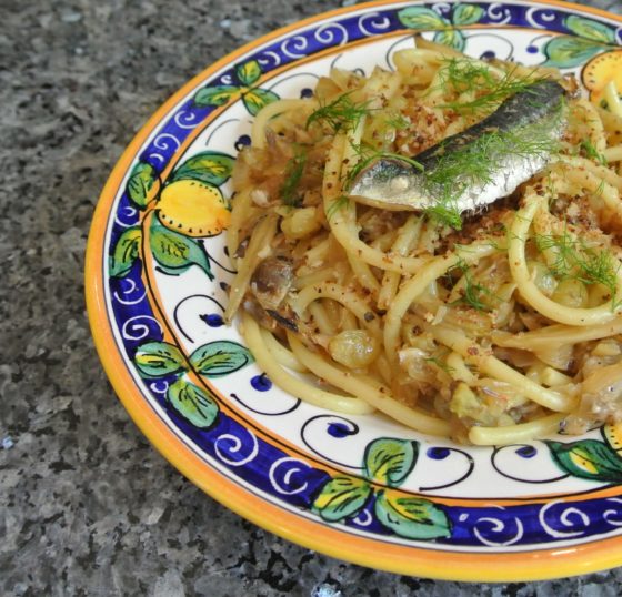 Pasta con le sarde (Pasta with sardines) – The national dish of Sicily