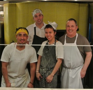 Left to right - Juan, Daniel, Merrin and yours truly