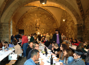 Dinner under la loggia