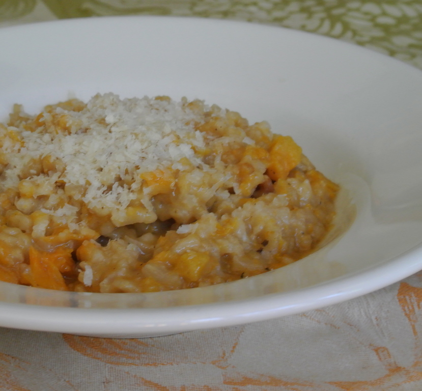 Butternut squash risotto