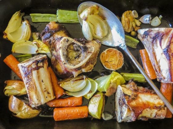 Healthy, Healing, Homemade Roasted Beef Stock