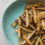My Eggplant Fries Obsession! #ouritaliantable #basuperfoodies