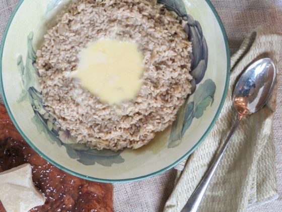 Artichoke Risotto with Fondue (Risotto ai Carciofi con Fonduta)