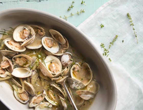 Somewhere Beyond the Sea: Sicilian Clams with Fennel Broth