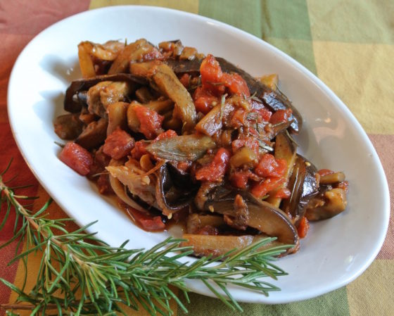 Melanzane in potacchio