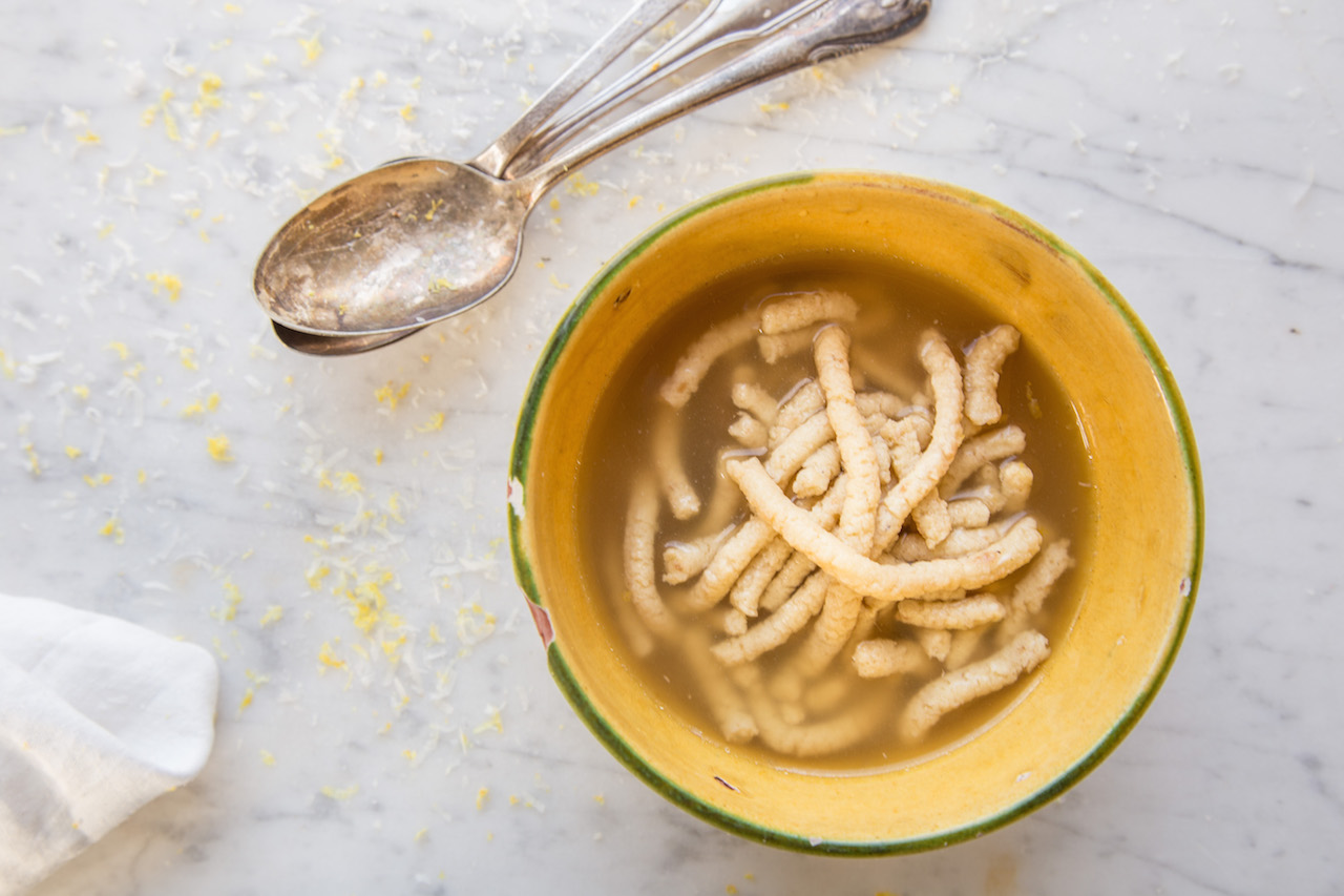 Passatelli in Brodo | OurItalianTable.com