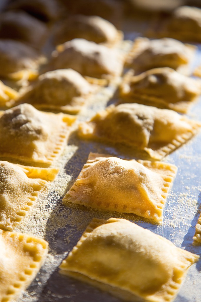 Chestnut and Pear Ravioli | OurItalianTable.com