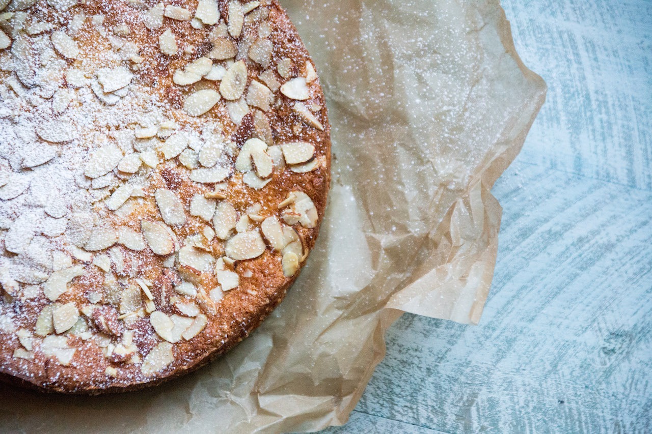 Ricotta Almond Cake | OurItalianTable.com