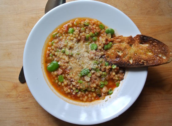 Marchigiana Fava Bean Soup