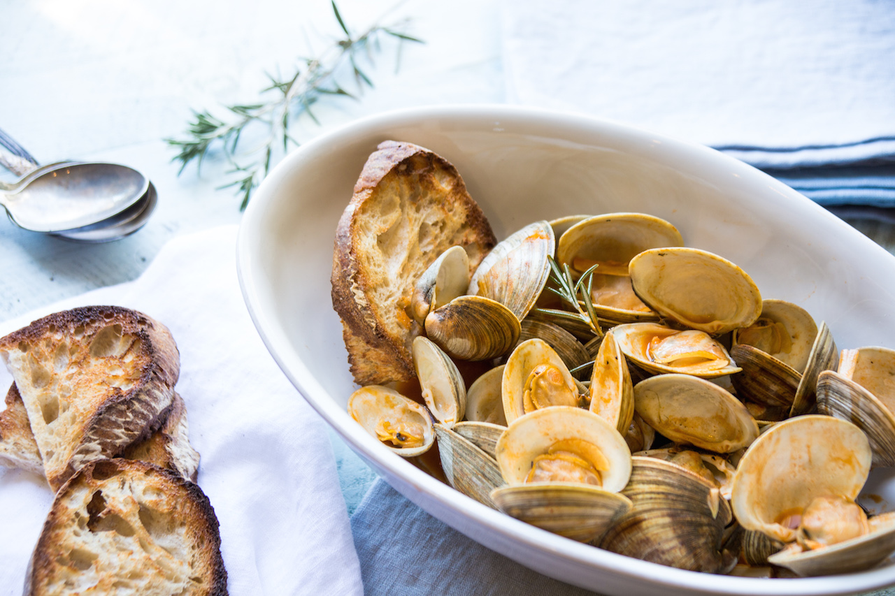 Vongole in Potacchio | OurItalianTable.com