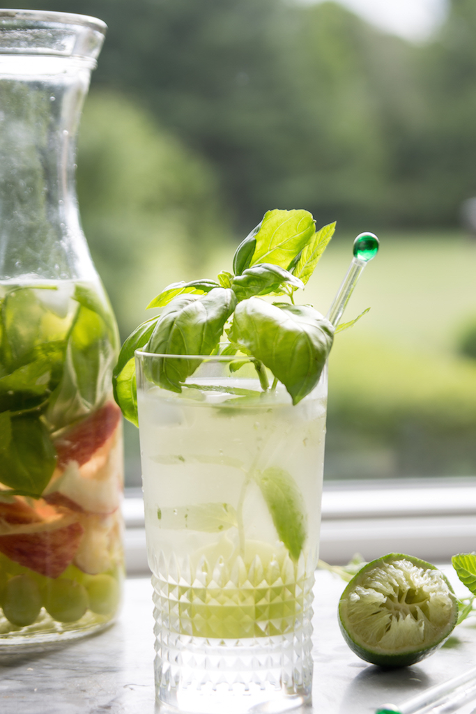 Basil Sangria |OurItalianTable.com