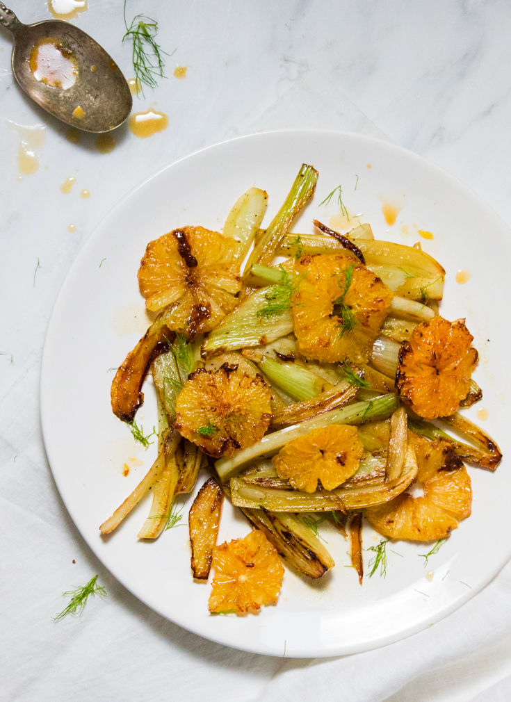 Caramelized Orange Fennel Salad | OurItalianTable.com