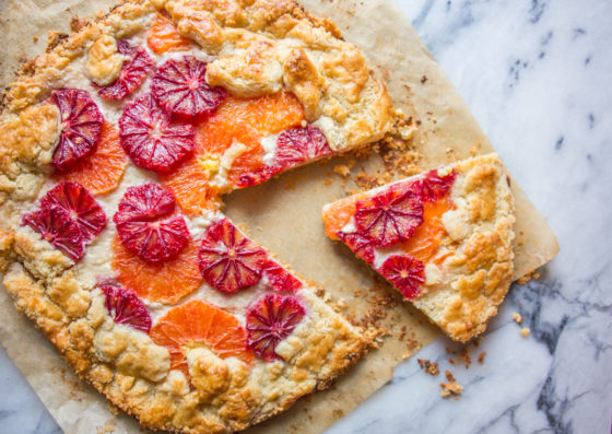 Simplifying Life and a Blood Orange Crostata