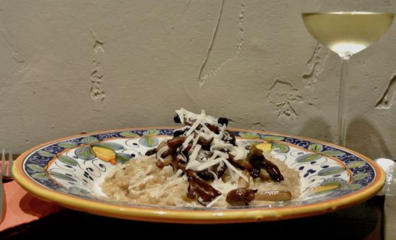 “Wild” Mushroom Risotto
