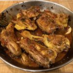 Pollo in potacchio con patate