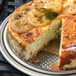 Basil Ricotta Cheesecake | OurItalianTable.com