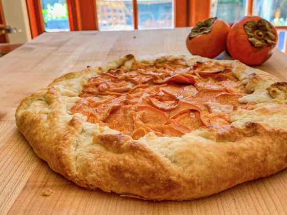 Fuyu Persimmon Crostata