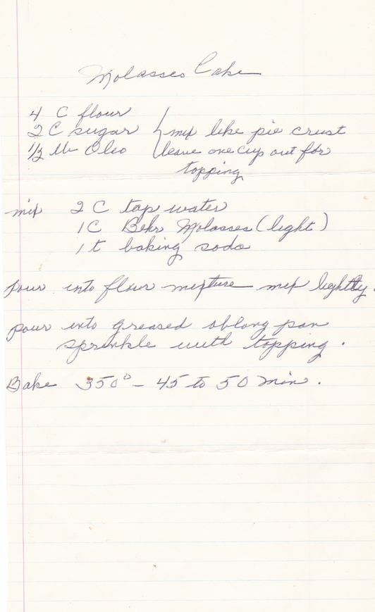 Old recipe