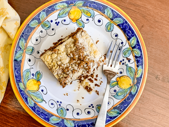 Josie’s Famous Molasses Crumb Cake