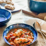 A Sicilian-influenced Monkfish Brodetto