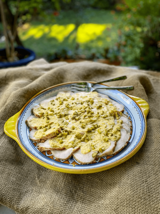 Roasted Pork Loin with “Tonnato” Sauce