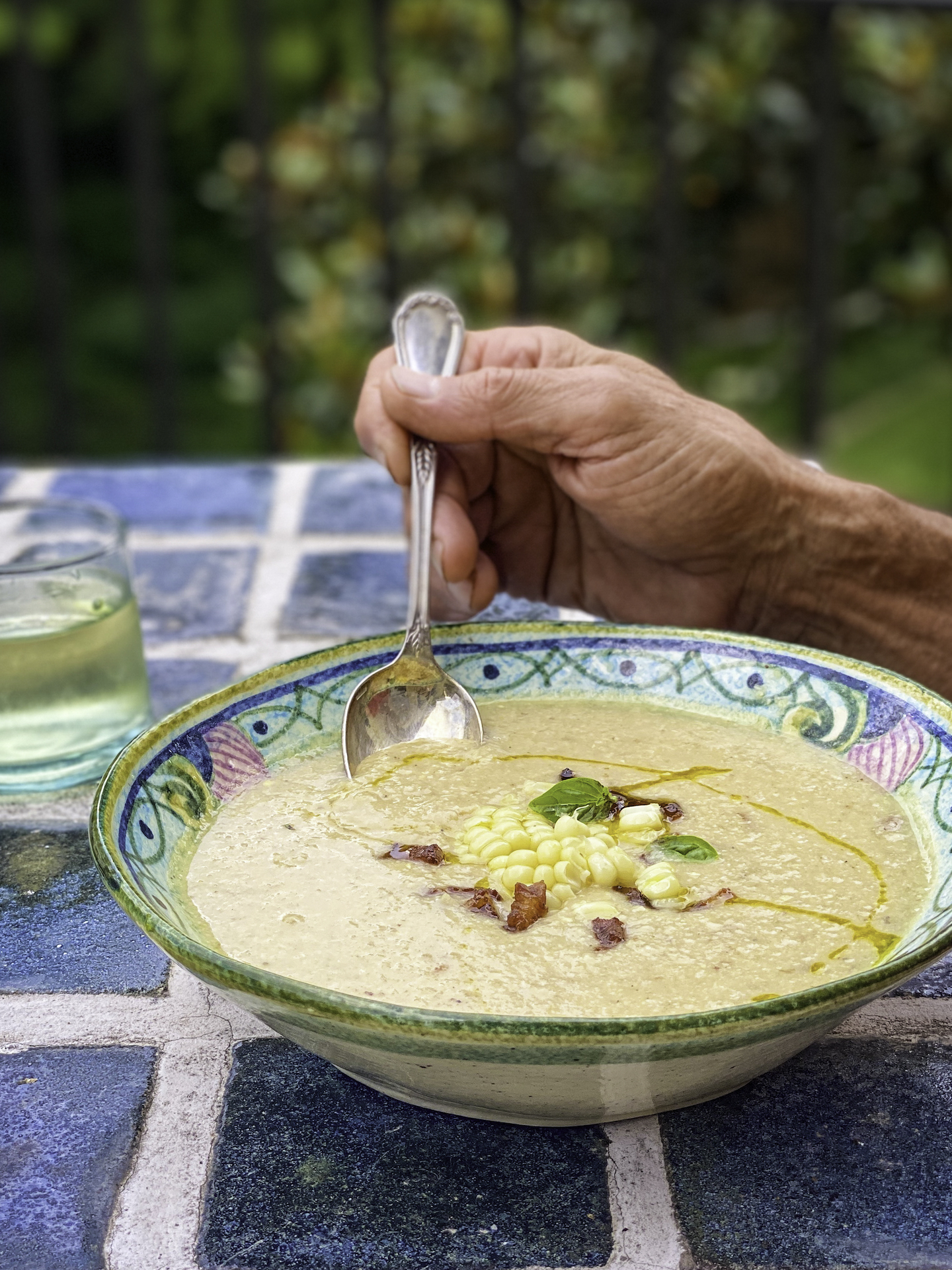 Summer Corn Soup | OurItalianTable.com