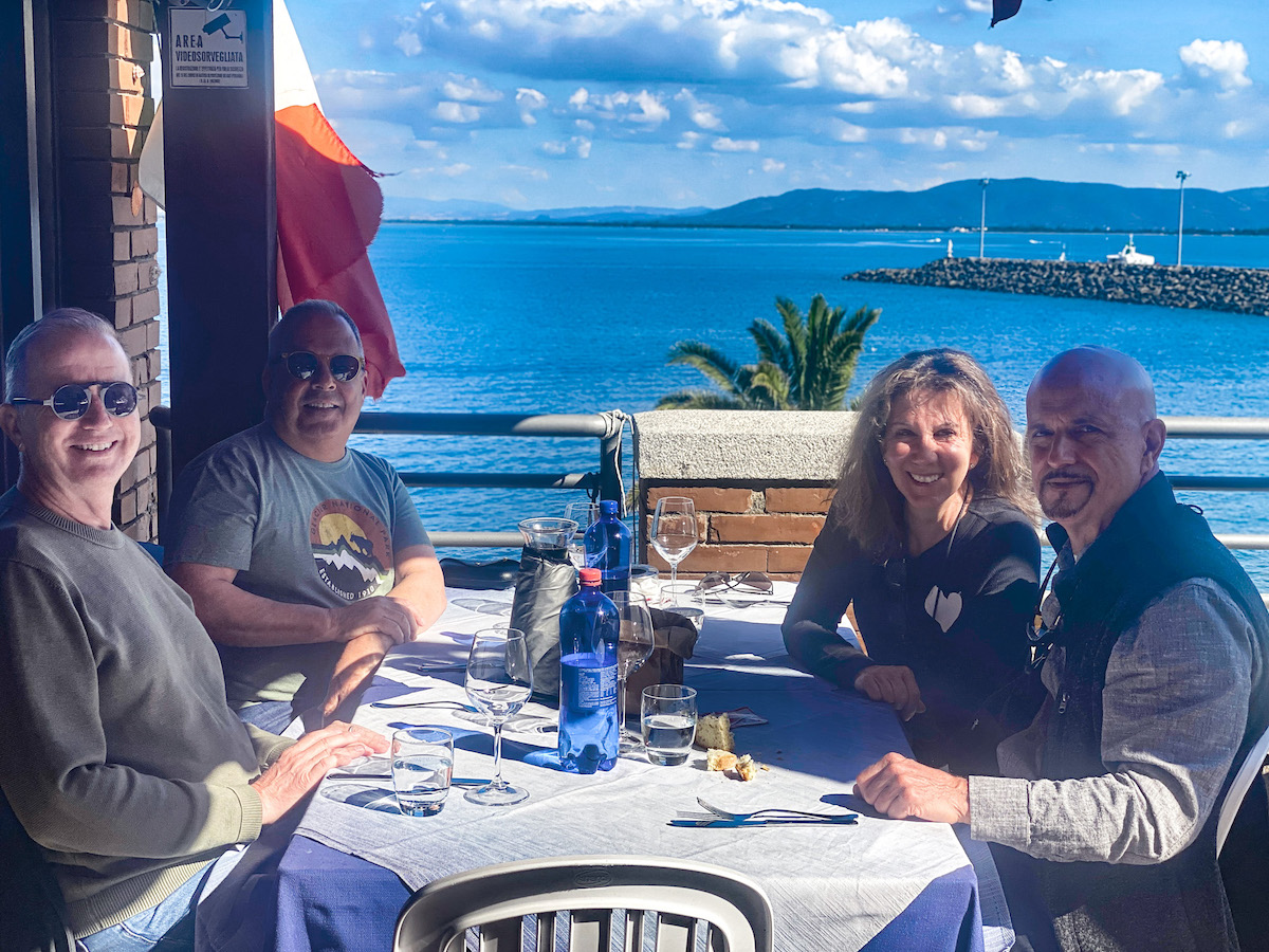 Overlooking Porto Santo Stefano