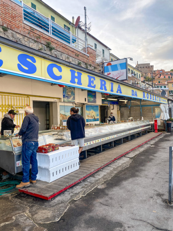 Fresh fish market at the port | OurItalianTable.com