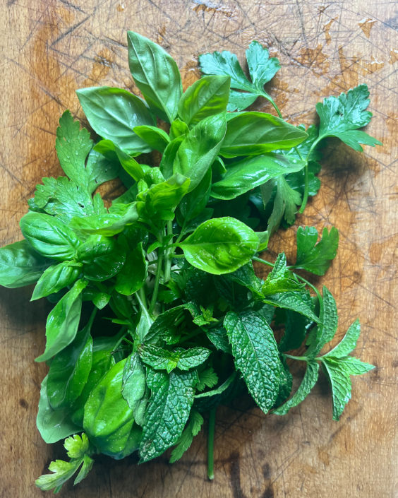 Shaved Zucchini Salad | OurItalianTable.com