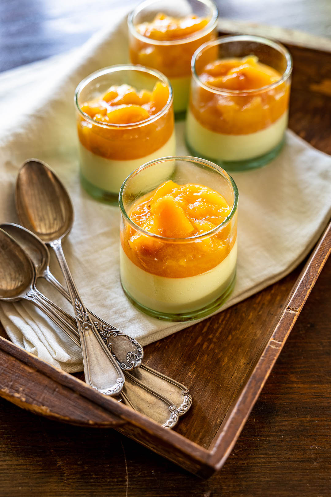 Saffron Panna Cotta | OurItalianTable.com