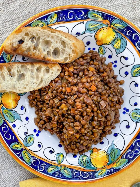 Lenticchie in Umido – Stewed Lentils